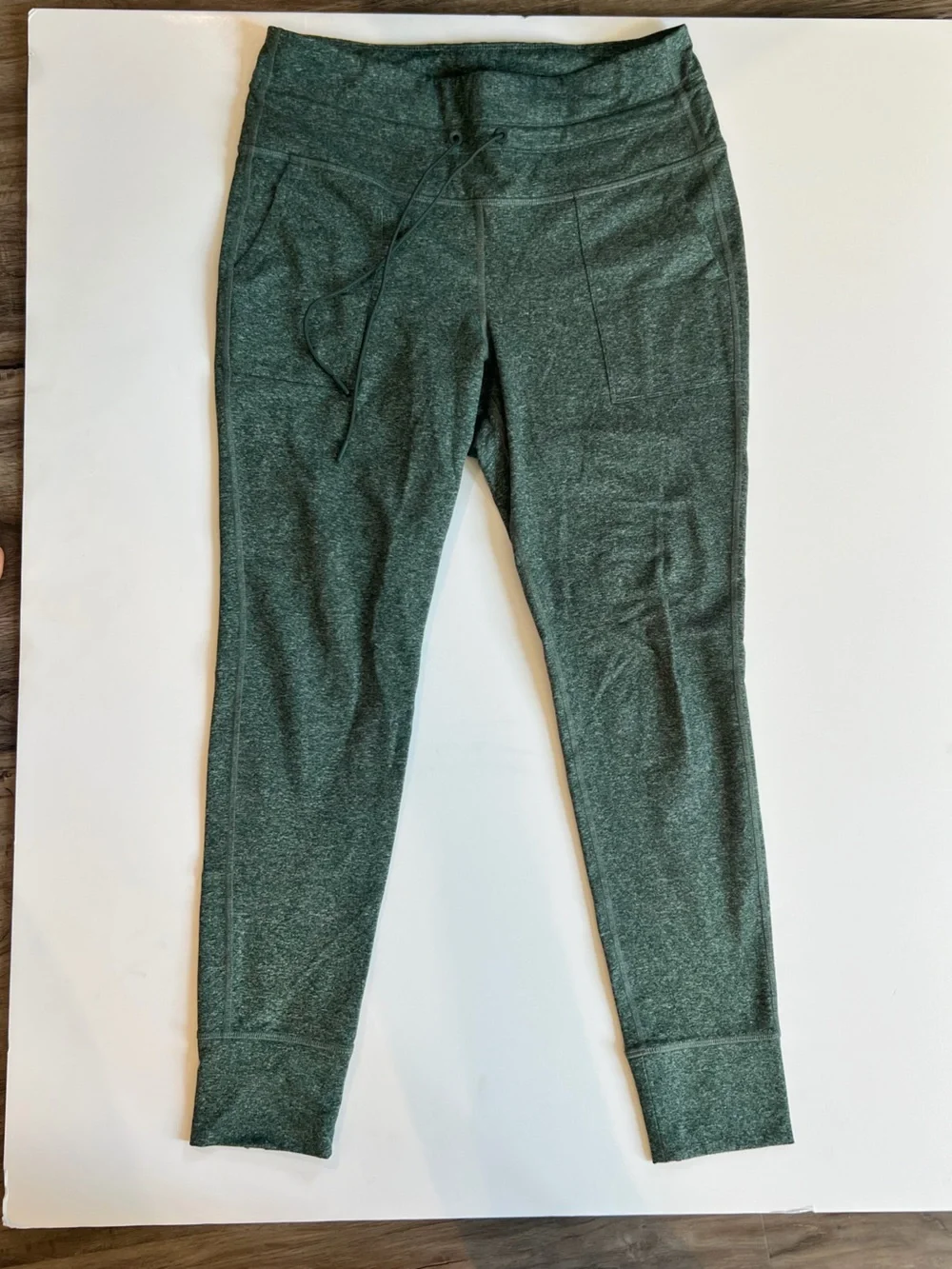 Old Navy Dark Green Heather Stretch Leggings